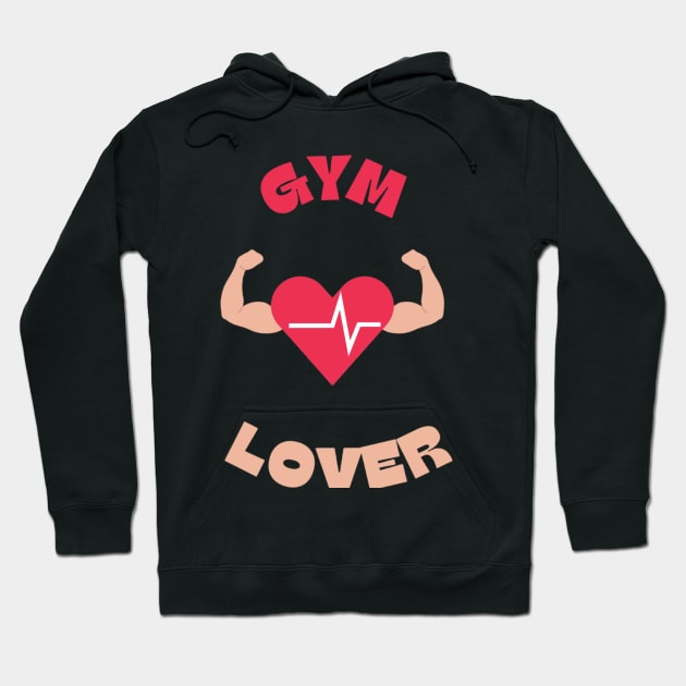 GYM LOVER Hoodie by Nahlaborne